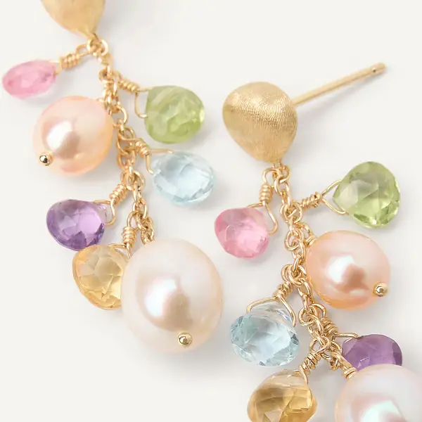 Золотые серьги Marco Bicego Paradise OB1778 MIX114 Y