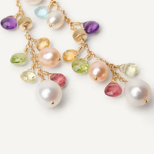 Золотые серьги Marco Bicego Paradise OB1779 MIX114 Y