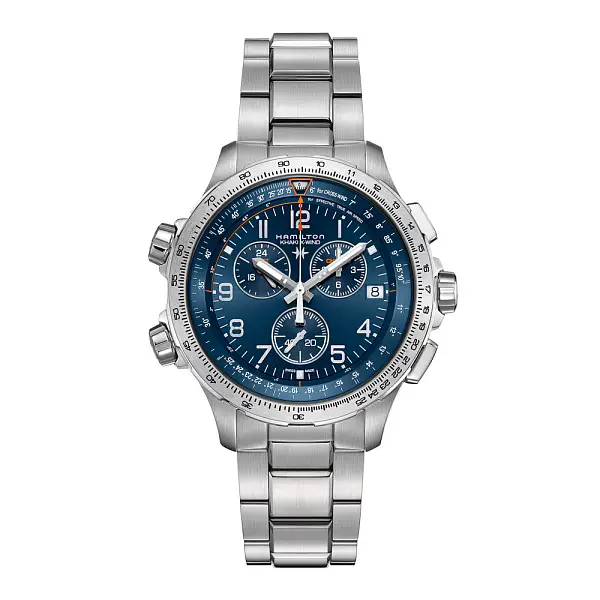 Hamilton Khaki Aviation X-Wind GMT Chrono Quartz H77922141