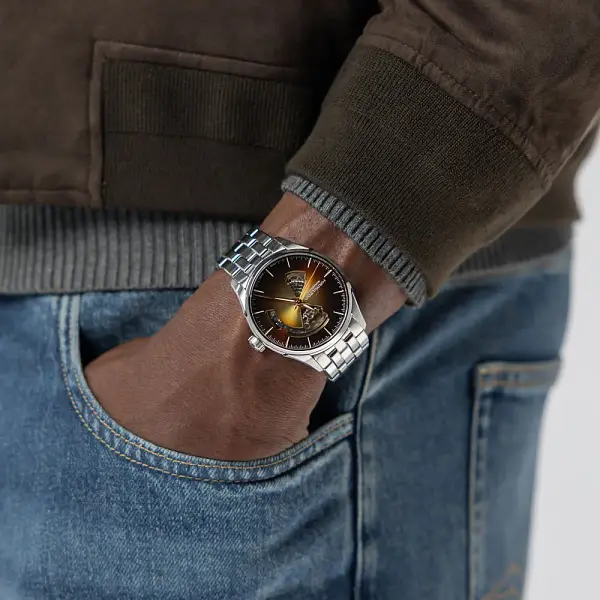 Hamilton Jazzmaster Open Heart Auto H32675181