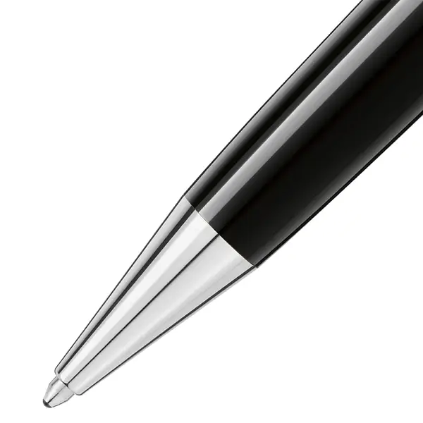 Ручка-шариковая Montblanc Meisterstück Midsize с платиновым покрытием MB132491