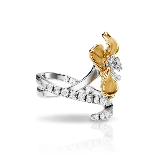 Кольцо Carrera y Carrera Orquídeas Maxi