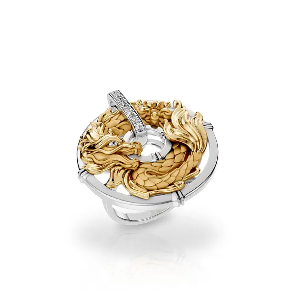 Кольцо Carrera y Carrera New Shanghai Medium