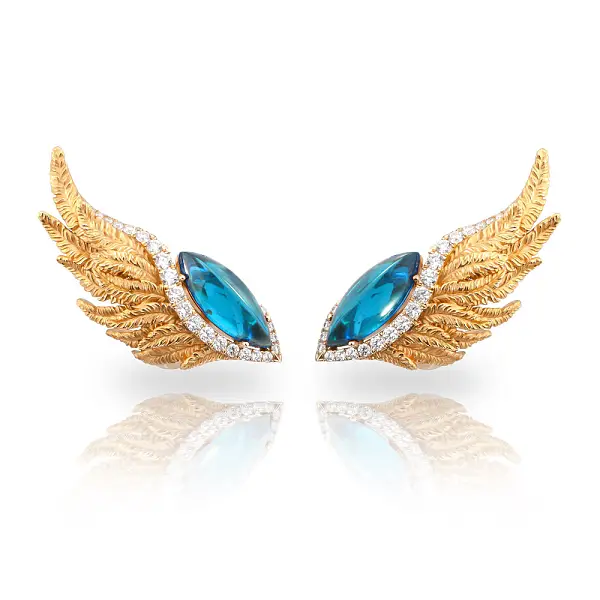 Серьги Carrera y Carrera Hechizo Армония