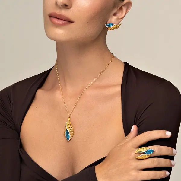 Серьги Carrera y Carrera Hechizo Армония