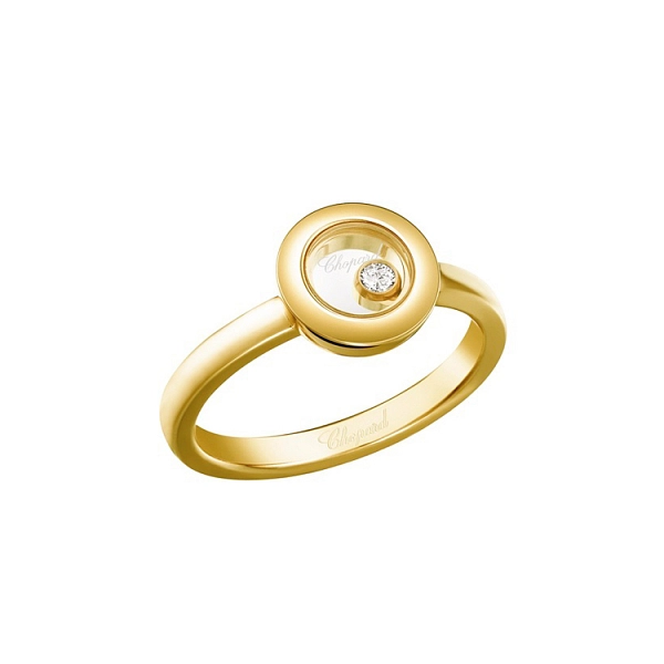 Золотое кольцо Chopard Happy Diamonds 82A017-0109