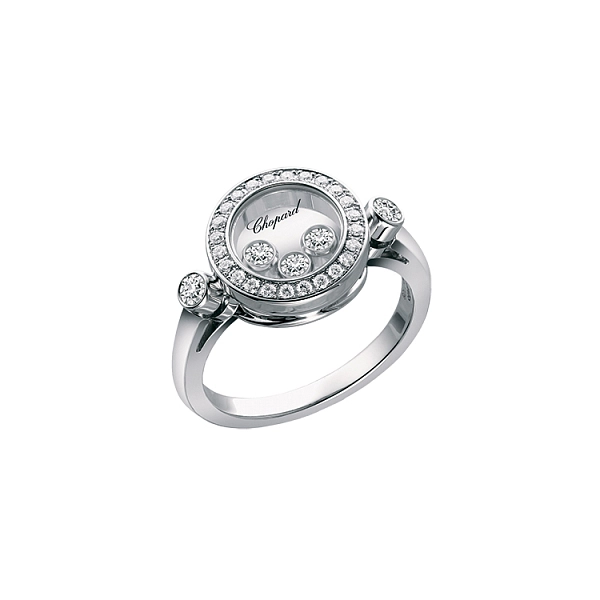 Золотое кольцо Chopard Happy Diamonds 823957-1510