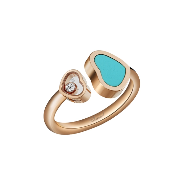 Золотое кольцо Chopard Happy Hearts 829482-5410