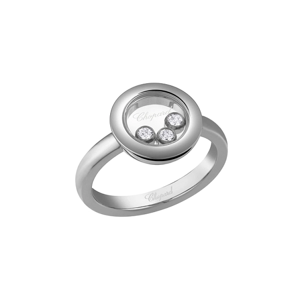 Золотое кольцо Chopard Happy Diamonds 82A018-1111