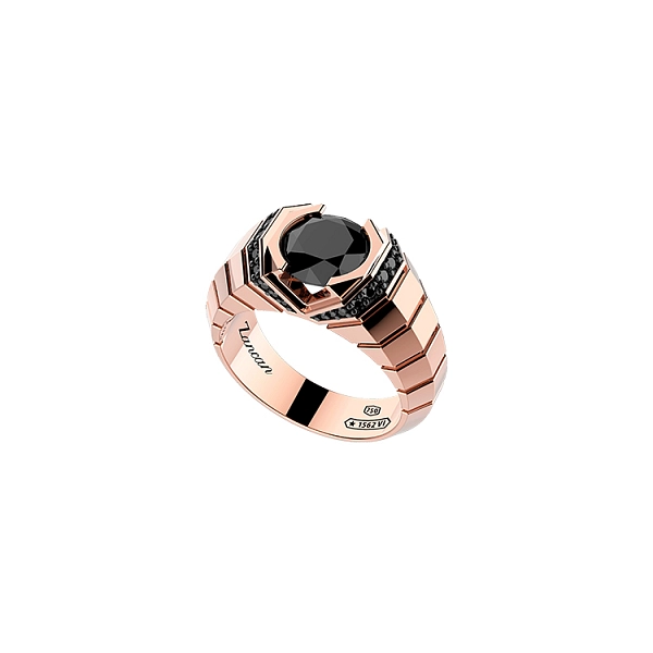 Золотое кольцо Zancan Couture с сапфиром EA312R