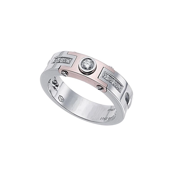 Золотое кольцо Zancan Couture Ringhs EA107BR