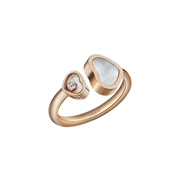 Золотое кольцо Chopard Happy Hearts 829482-5312