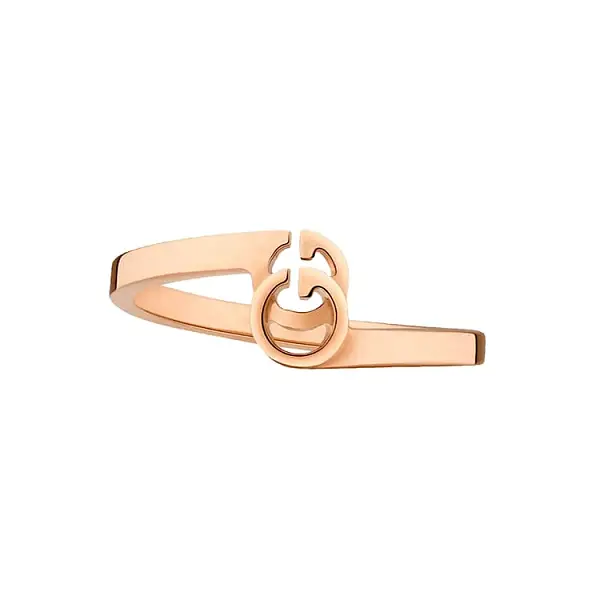 Золотое кольцо Gucci GG Running Ring