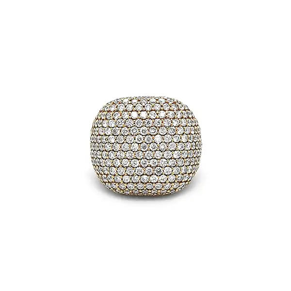 Золотое кольцо с бриллиантами