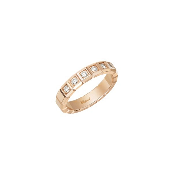Золотое кольцо Chopard Ice Cube 829834-5040
