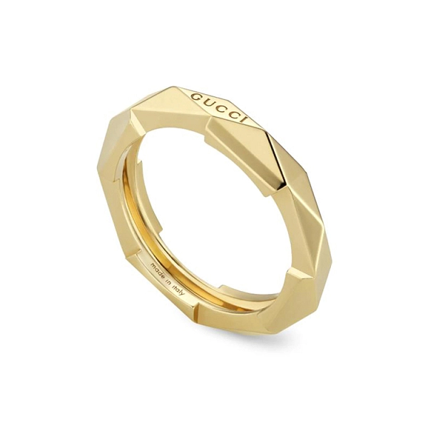 Золотое кольцо Gucci Link to Love YBC662177001014