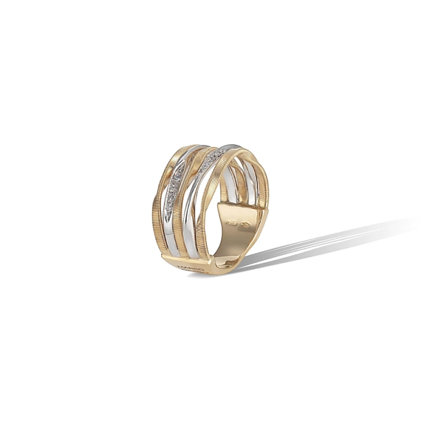 Золотое кольцо Marco Bicego Marrakech Onde Ring AG349 B YW