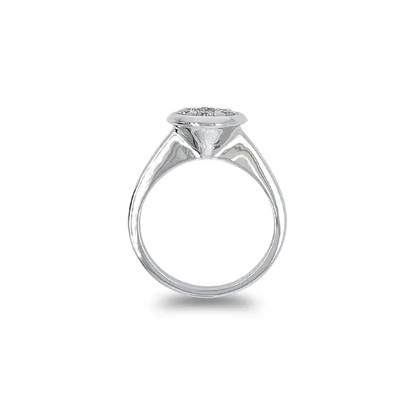 Золотое кольцо с бриллиантами