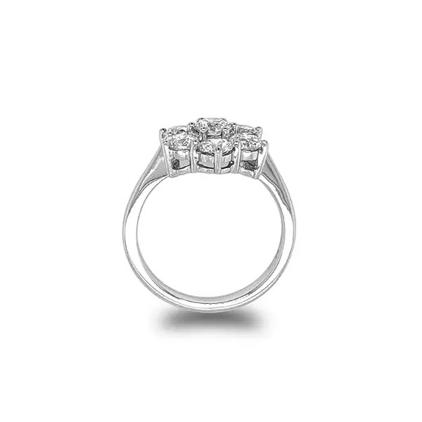 Золотое кольцо с бриллиантами