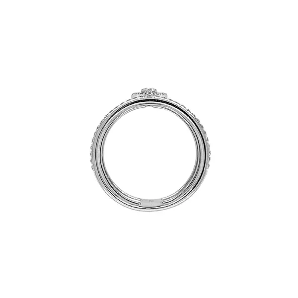 Золотое кольцо с бриллиантами