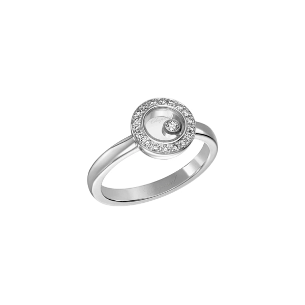 Золотое кольцо Chopard Happy Diamonds 82A017-1212