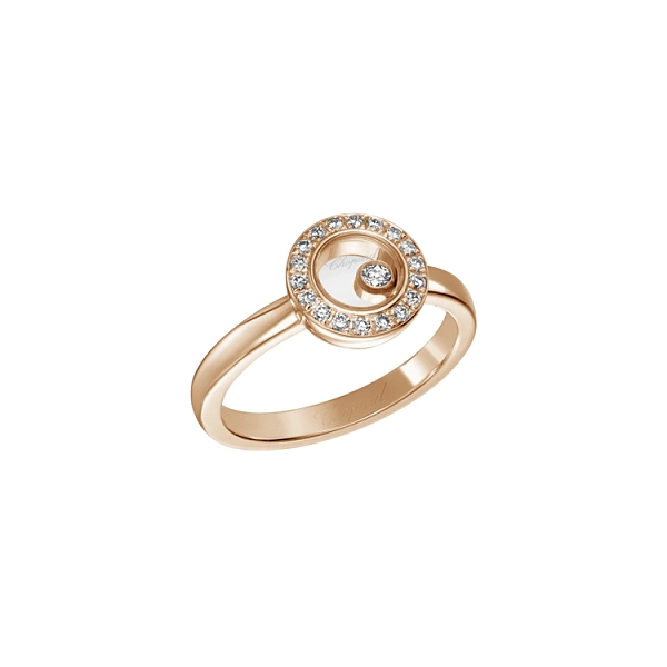 Золотое кольцо Chopard Happy Diamonds 82A017-5210
