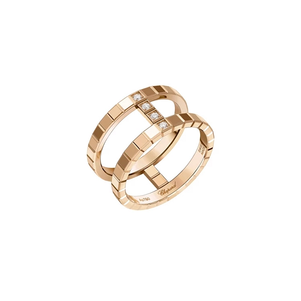 Золотое кольцо Chopard Ice Cube 827006-5016