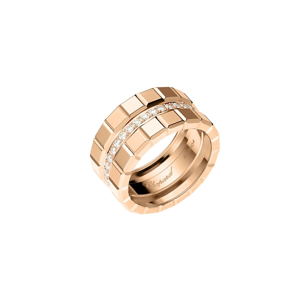 Золотое кольцо Chopard Ice Cube 827004-5044