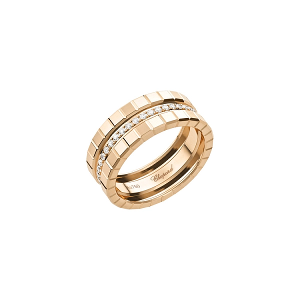 Золотое кольцо Chopard Ice Cube 827005-5041