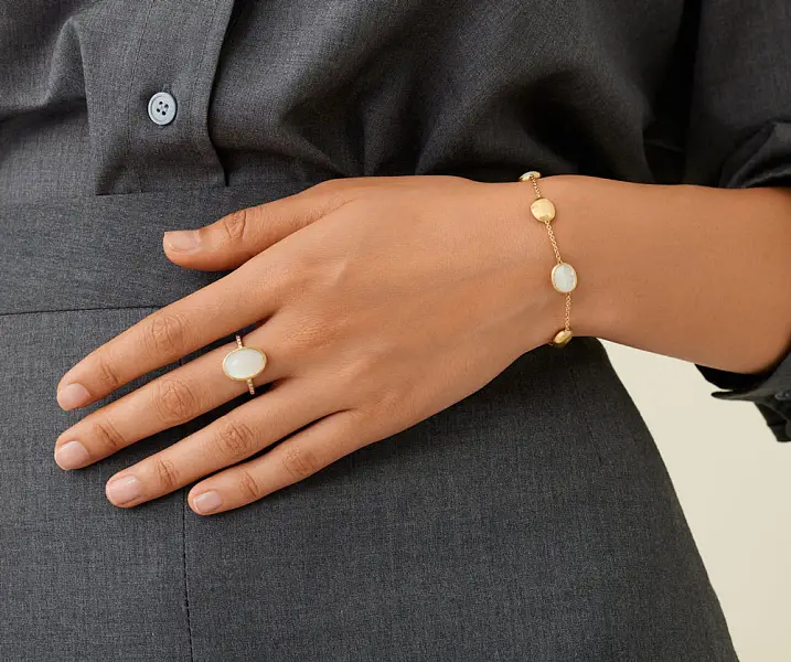 Золотое кольцо Marco Bicego Siviglia AB610-B MPW Y