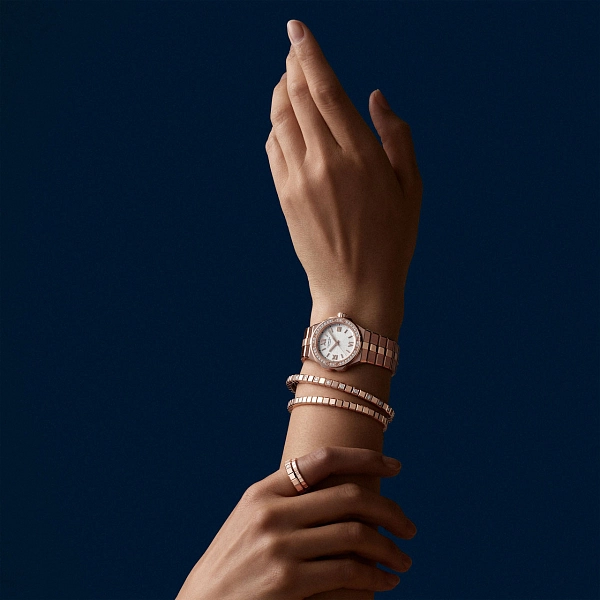 Золотое кольцо Chopard Кубик льда