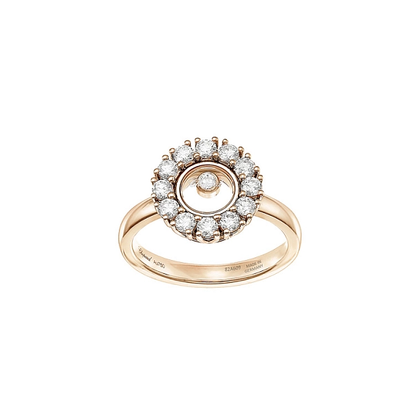 Золотое кольцо Chopard Happy Diamonds 82A609-5112