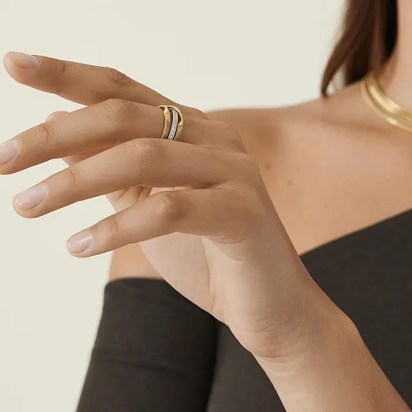 Золотое кольцо Marco Bicego Marrakech AG364 B YW M5