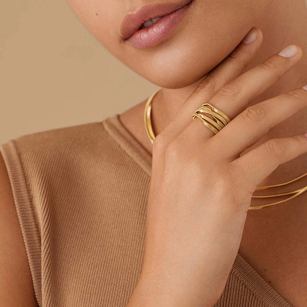 Золотое кольцо Marco Bicego Marrakech Ring AG365 Y 01