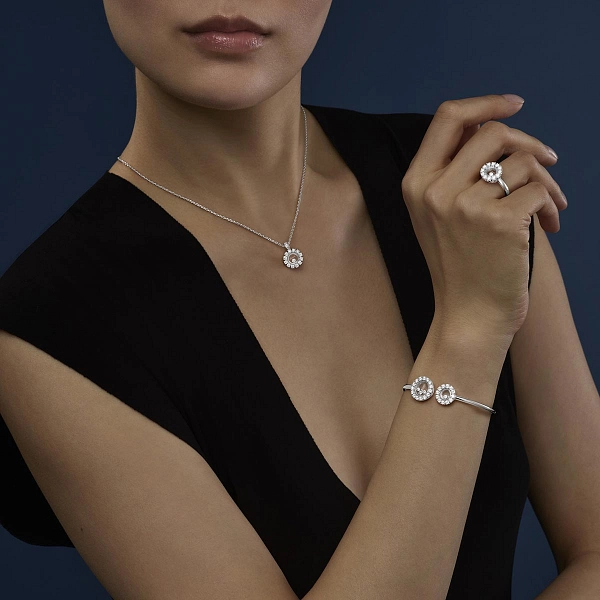 Золотое кольцо Chopard Happy Diamonds 82A609-1111