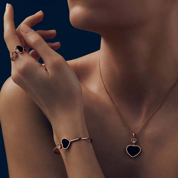 Золотое кольцо Chopard Happy Hearts 829482-5220