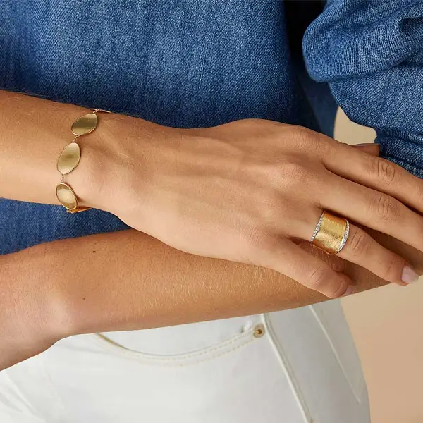 Золотое кольцо Marco Bicego Lunaria AB551 B YW Q6