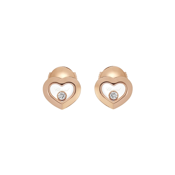 Золотые серьги Chopard Happy Diamonds 83A054-5001