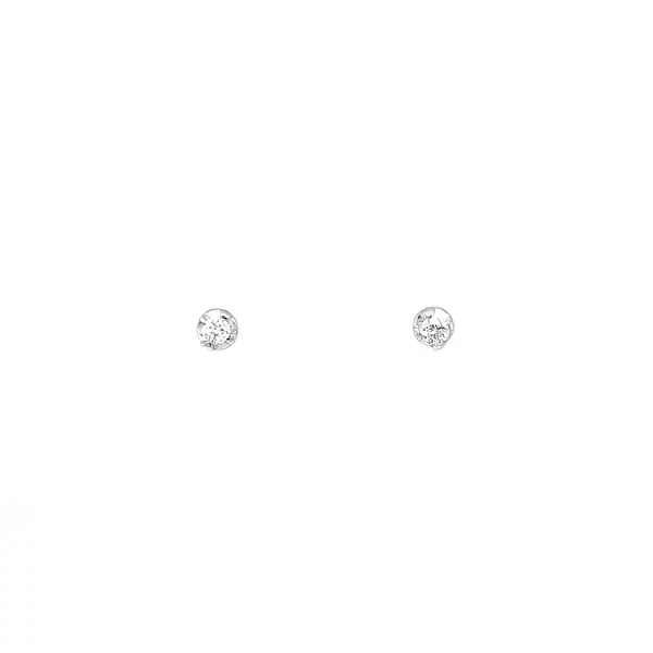 Золотые серьги с бриллиантами