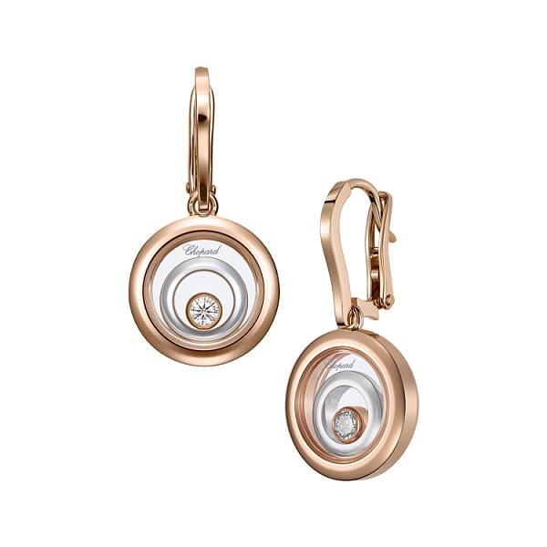 Золотые серьги Chopard Happy Spirit 838230-9001