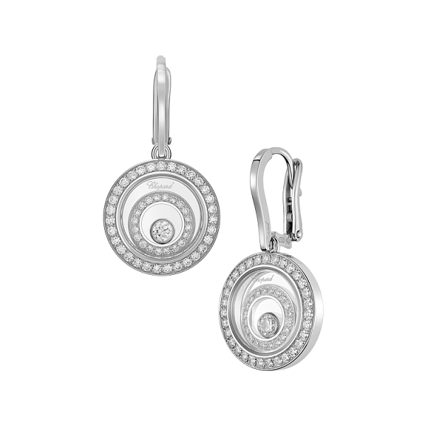 Золотые серьги Chopard Happy Spirit 838230-1001