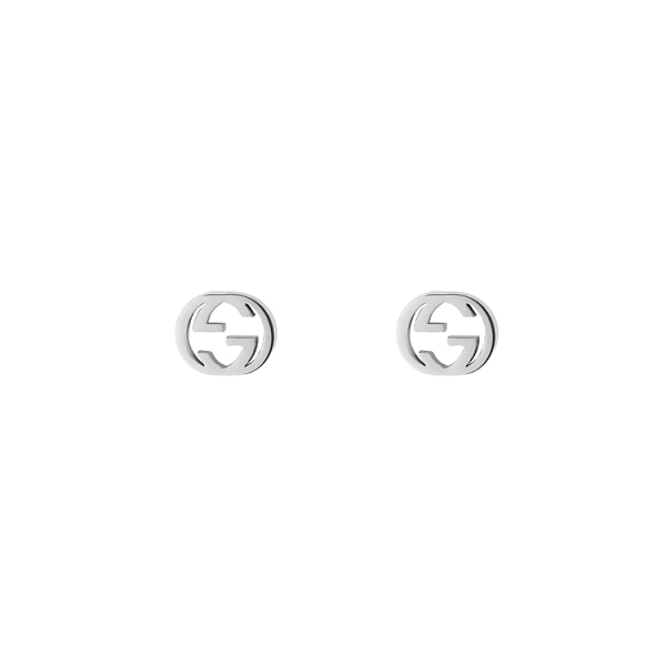 Золотые серьги Gucci Interlocking G YBD66211100200U