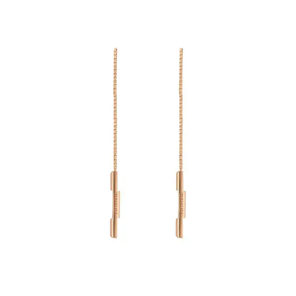 Золотые серьги Gucci Link to Love YBD66211500200U