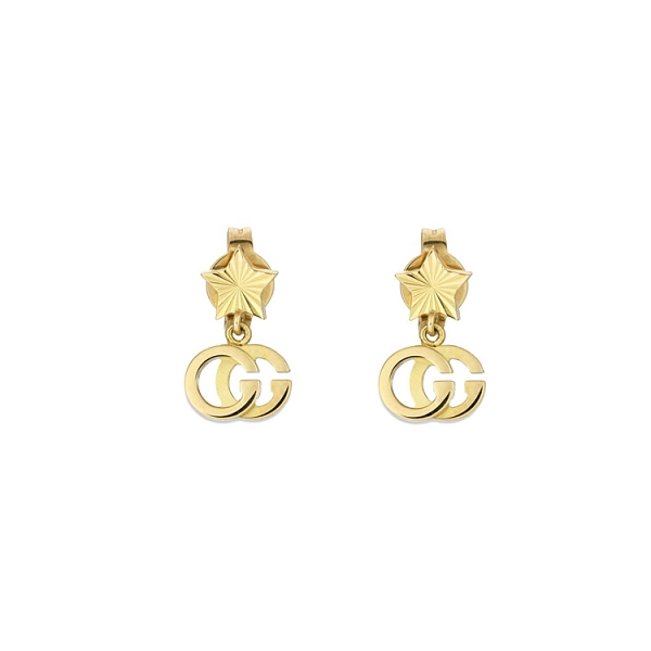 Золотые серьги Gucci GG Running Star YBD64860400100U