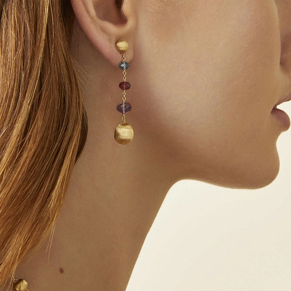 Золотые серьги Marco Bicego Africa OB1625 MIX02 Y