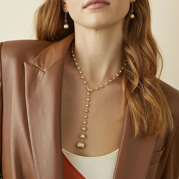 Золотые серьги Marco Bicego Africa OB1625 MIX02 Y