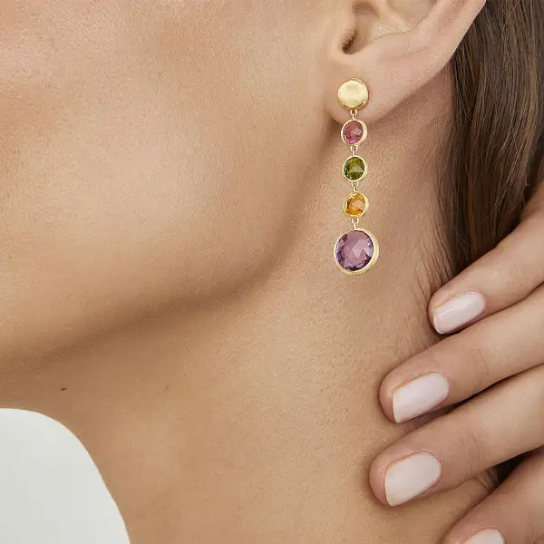 Золотые серьги Marco Bicego Jaipur OB901 MIX01 Y 02