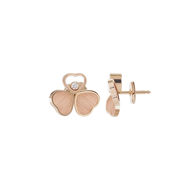 Золотые серьги Chopard Happy Hearts 83A083-5701