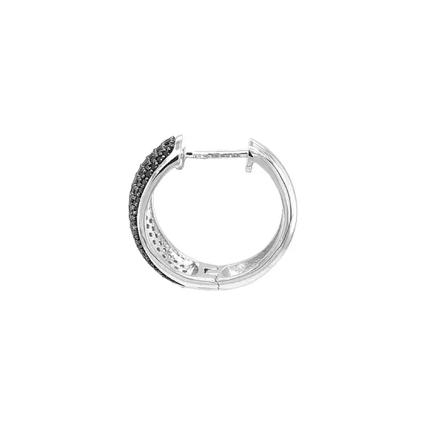 Золотые серьги с бриллиантами