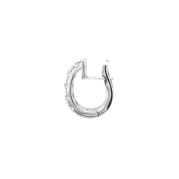 Золотые серьги с бриллиантами